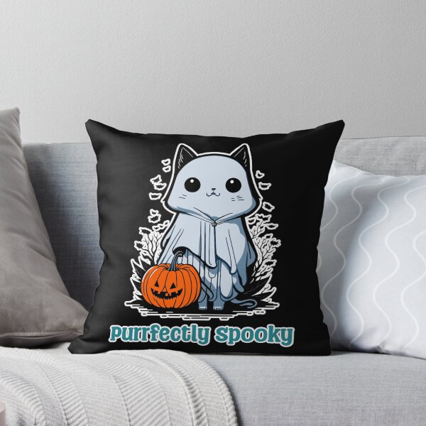 Item preview, Purrfectly Spooky designed and sold by ThreadmyCanvas.