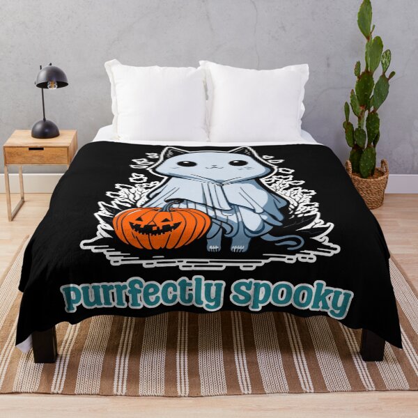 Item preview, Purrfectly Spooky designed and sold by ThreadmyCanvas.