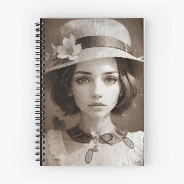 Item preview, Woman with Hat Vintage Style Art Print designed and sold by Stoneheim.