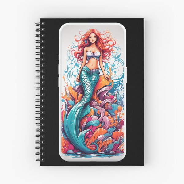 Item preview, Paint Waves Mermaid designed and sold by SirenasWorld.