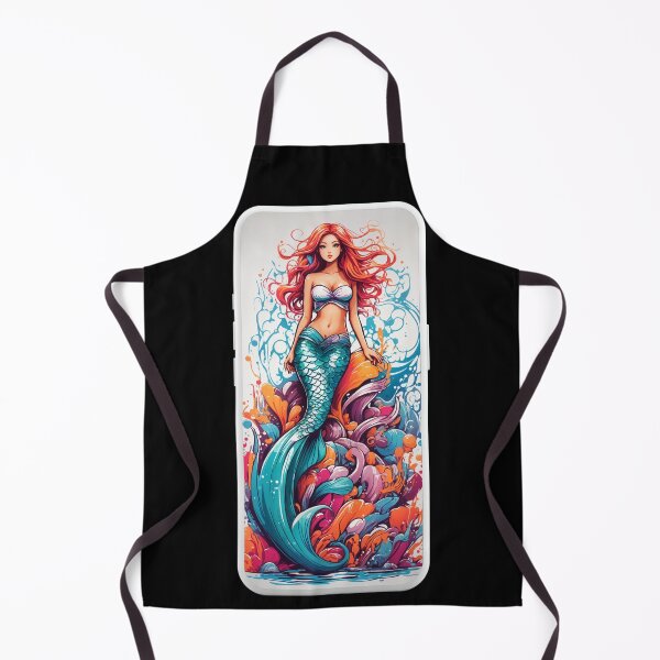 Item preview, Paint Waves Mermaid designed and sold by SirenasWorld.
