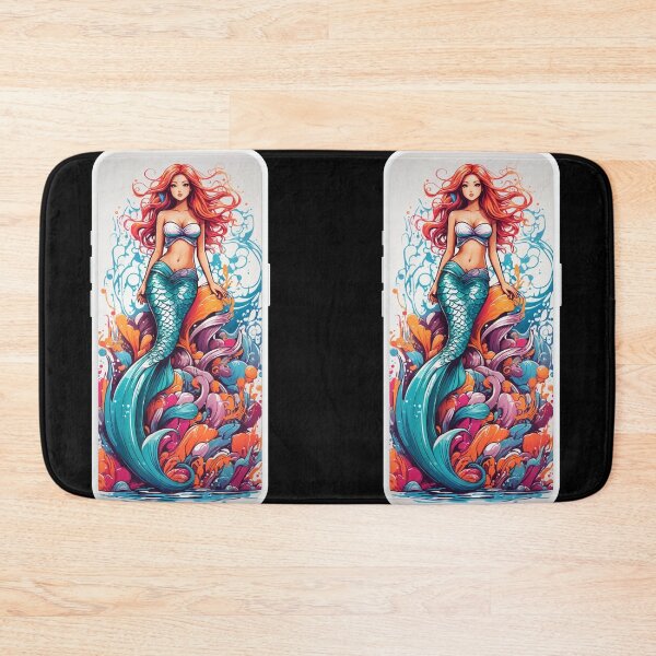 Item preview, Paint Waves Mermaid designed and sold by SirenasWorld.