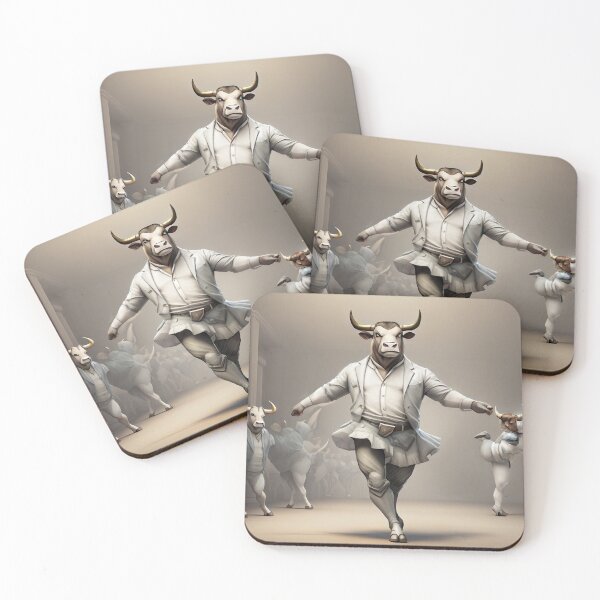 Item preview, Peter the artist bull designed and sold by Koalakoker.