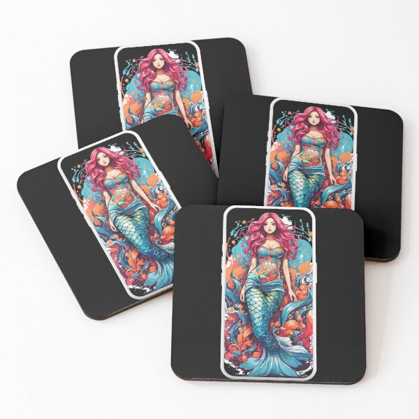 Item preview, Tattoo Art Mermaid designed and sold by SirenasWorld.