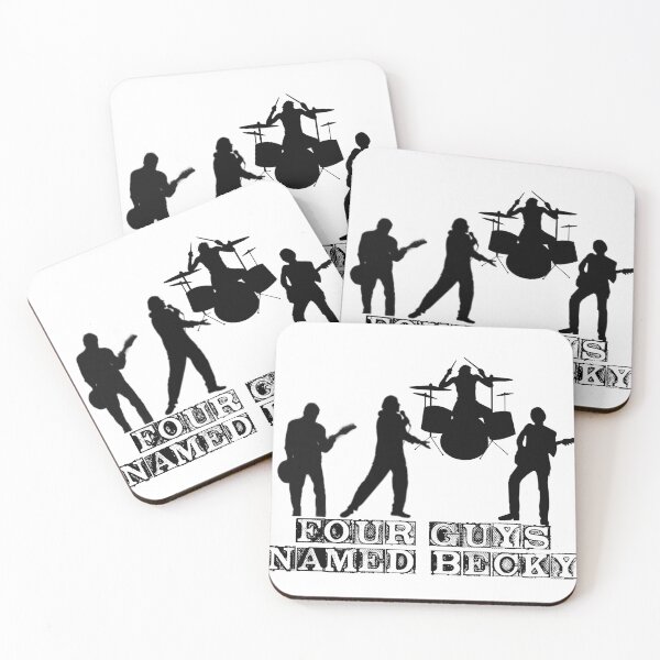 Item preview, Four Guys Named Becky designed and sold by Claire Kehoe.