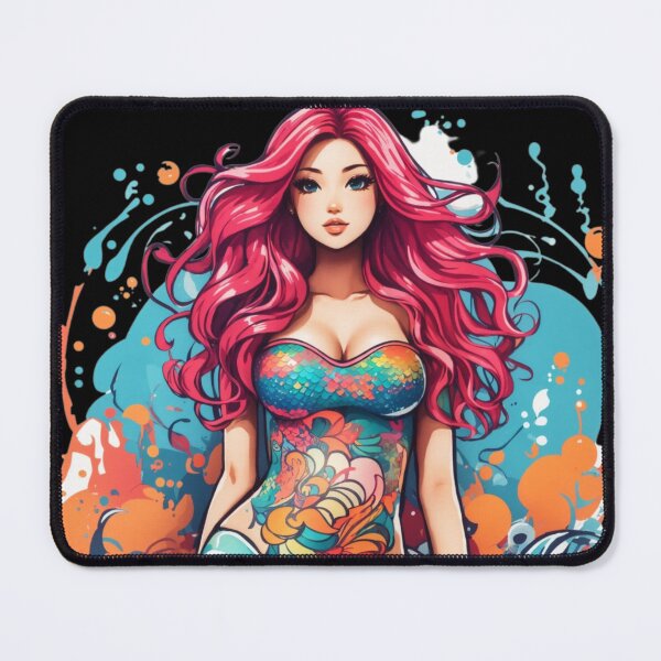Item preview, Tattoo Art Mermaid designed and sold by SirenasWorld.