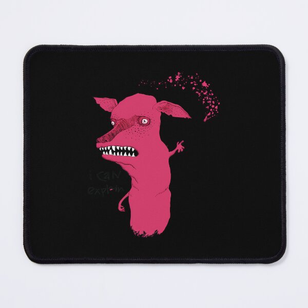 Item preview, Bad Explanation Art Dog  	 designed and sold by dinnakelby.