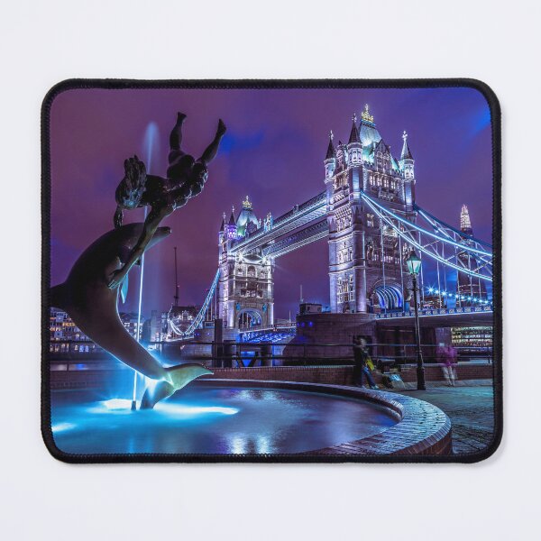Item preview, Fountain Beside Tower Bridge designed and sold by assaf.