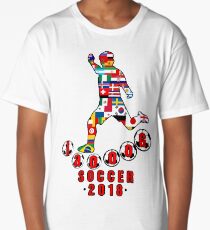 Russia 2018 World Cup - Soccer Qualified Team Long T-Shirt