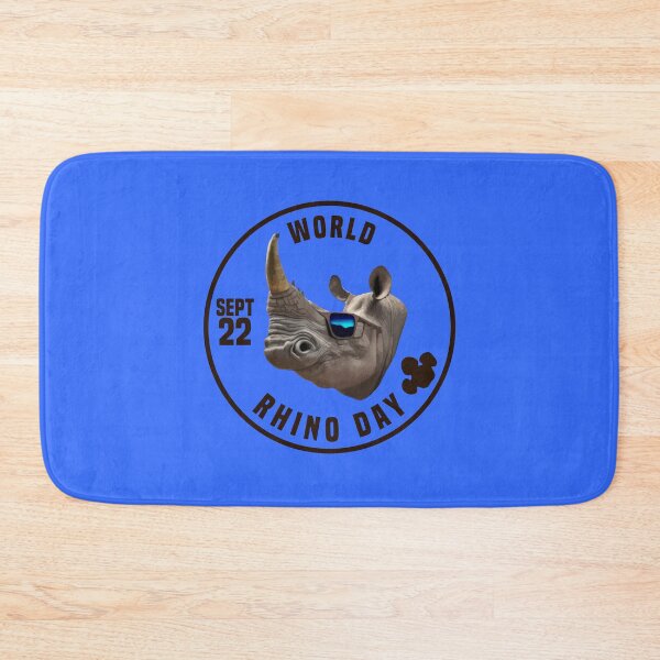 Item preview, 22 Sept. World Rhino Day designed and sold by challengecafe.