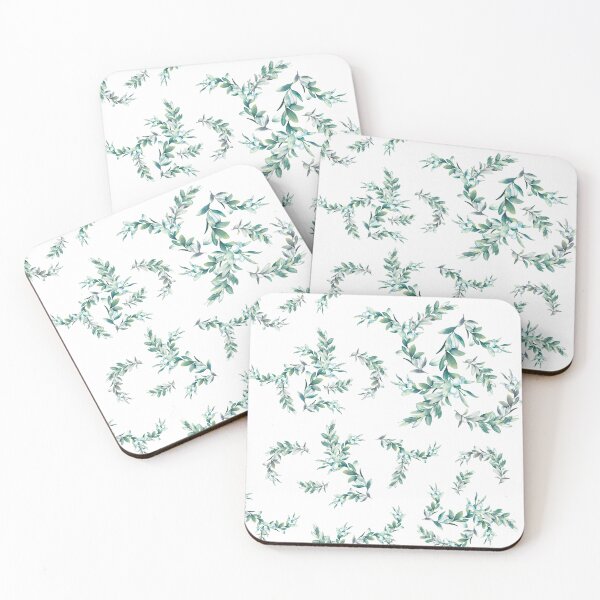 Item preview, leaves, tropical, summer print, swimwear pattern, watercolors designed and sold by mintdiamond21.