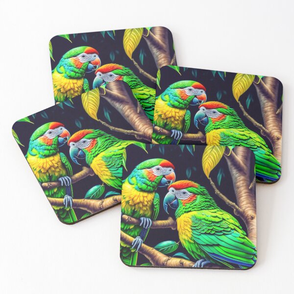 Item preview, Parrots on the tree designed and sold by M-Y-A-R-T-.