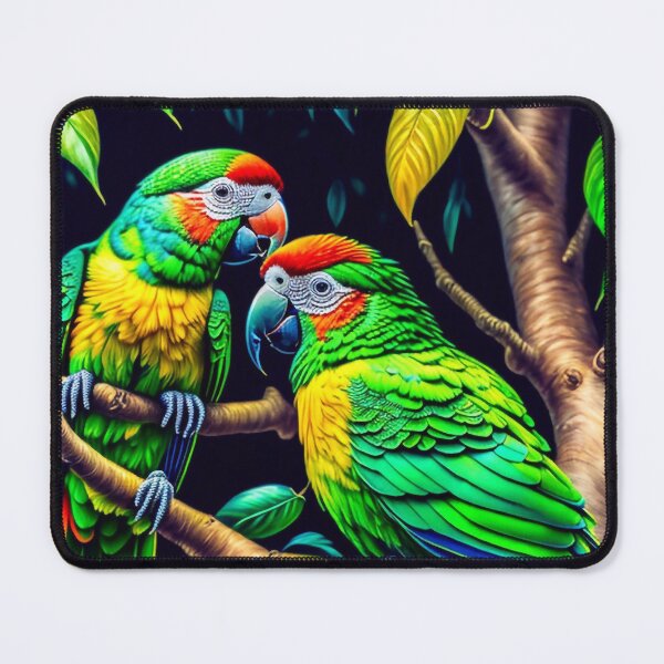 Item preview, Parrots on the tree designed and sold by m-y-A-I-A-R-T-.