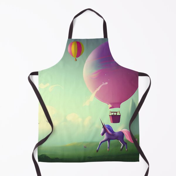 Item preview, Unicorn and Hot Air Balloons designed and sold by NitaBond.