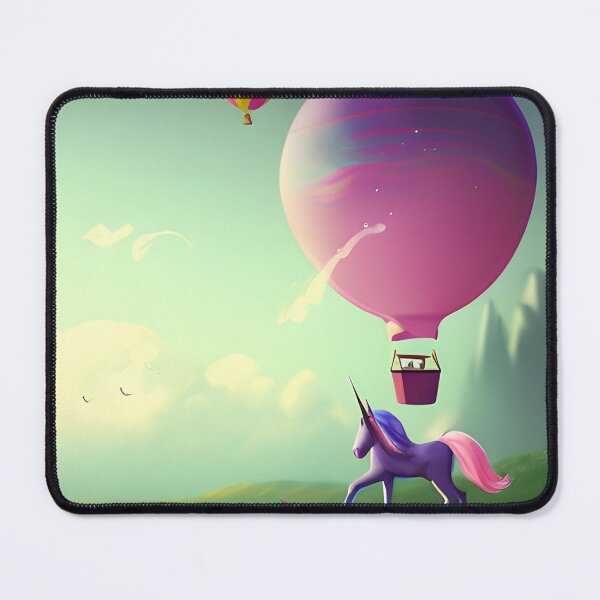 Item preview, Unicorn and Hot Air Balloons designed and sold by NitaBond.