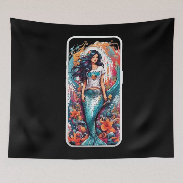 Item preview, Sirenas Exotic Flower Mermaid designed and sold by SirenasWorld.