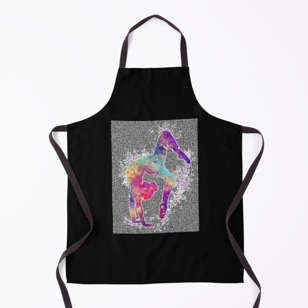 Item preview, Gymnastics 	 Tumbling Colorful Watercolor Art 	 Poster	 designed and sold by hectorcally48.