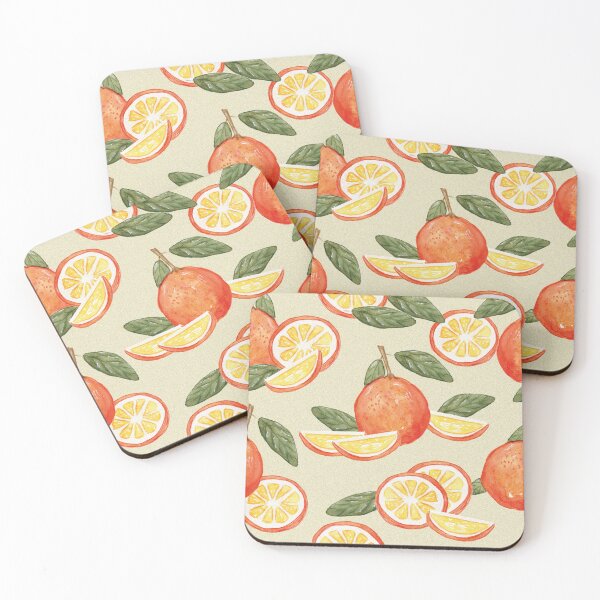 Item preview, Endless pattern with fruity oranges designed and sold by SiStaDesign.
