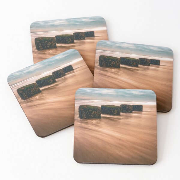 Item preview, Long Exposure Fraisthorpe Beach near Bridlington Yorkshire  designed and sold by Anthony Hiorns.