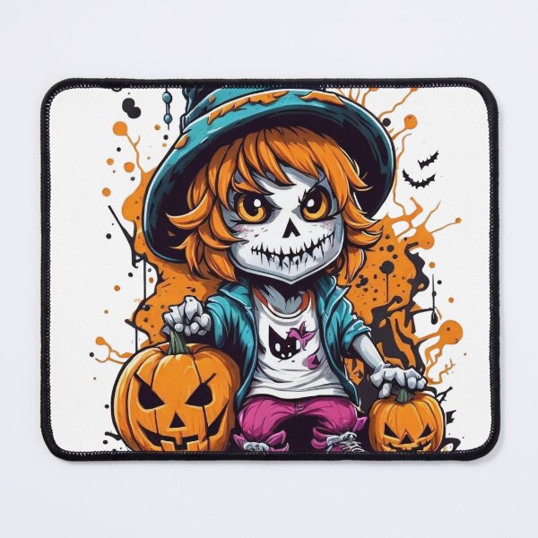 Item preview, Ghoulish Glam: Skeleton Pumpkin Halloween Teen Girl Collection designed and sold by irosh madushan.