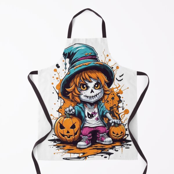 Item preview, Ghoulish Glam: Skeleton Pumpkin Halloween Teen Girl Collection designed and sold by irosh madushan.