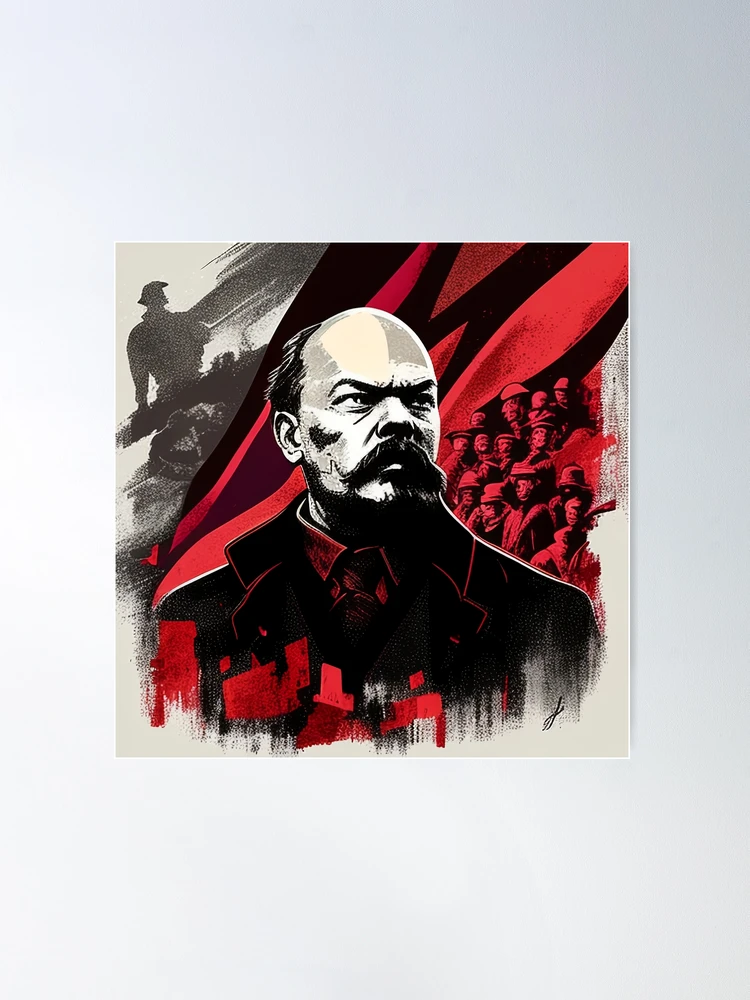 Amazon.com: Lenin October Soviet USSR Communism Revolution
