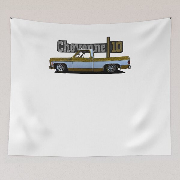 Item preview, 1973 Slammed Chevy C10 Cheyenne designed and sold by lillian-mcclin.