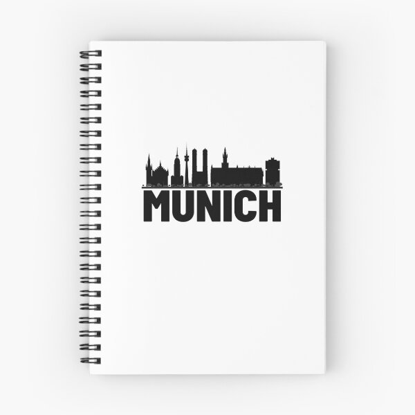 Item preview, munich city silhouette illustation  designed and sold by DeluxBee.