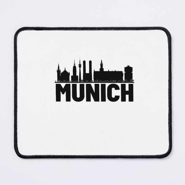Item preview, munich city silhouette illustation designed and sold by DeluxBee.