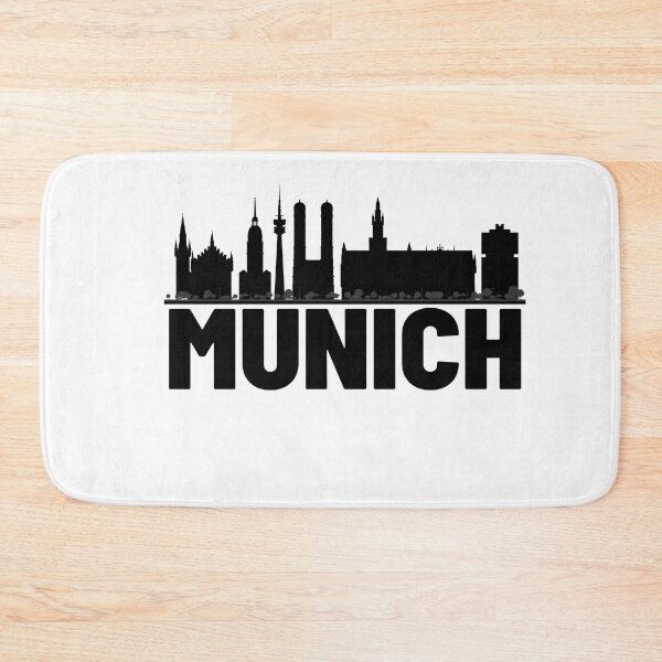 Item preview, munich city silhouette illustation  designed and sold by DeluxBee.