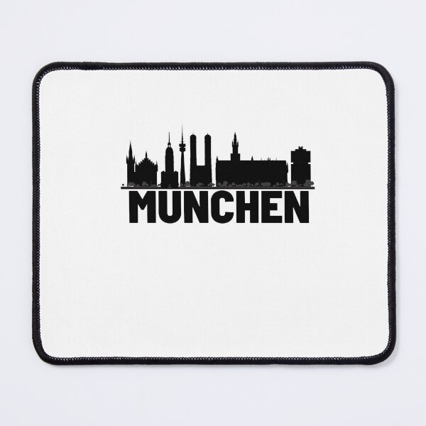 Item preview, München city silhouette illustation designed and sold by DeluxBee.