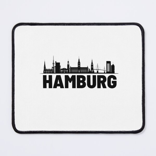 Item preview, Hamburg city silhouette illustation  designed and sold by DeluxBee.