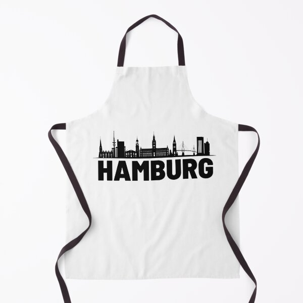 Item preview, Hamburg city silhouette illustation  designed and sold by DeluxBee.