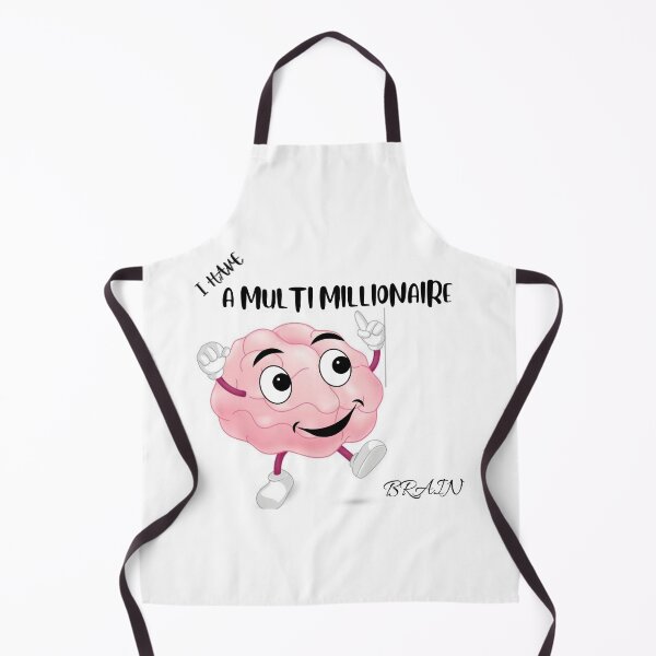Item preview, I HAVE A MULTIMILLIONAIRE BRAIN designed and sold by Euphorischeck.