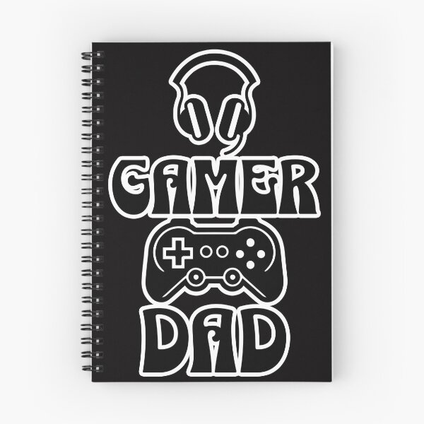 Item preview, Gamer Dad Black and White designed and sold by wheresthekarma.