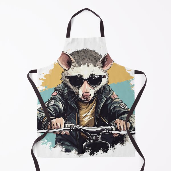 Item preview, Biking Possums Ride: Ruling the Cityscape | Opossum Lovers designed and sold by DarcoDesigns.