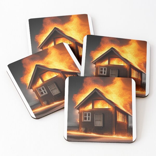 Item preview, Burning house designed and sold by Ansgar82.