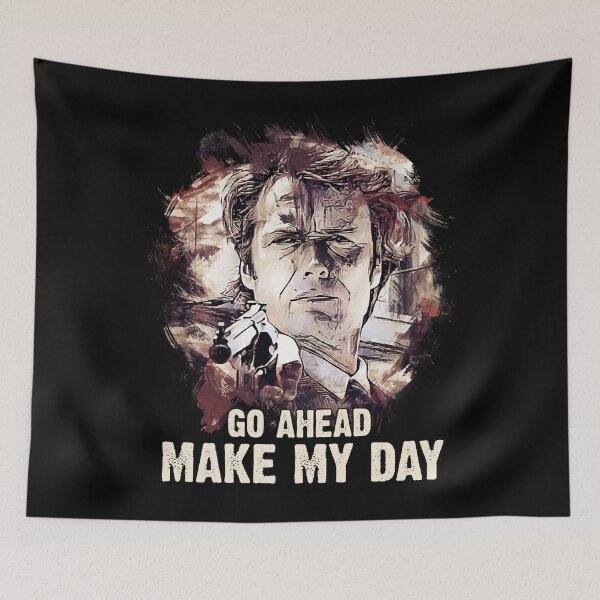 Item preview, ✫ Go ahead Make My DAY ✫ movie quote ⓜⓐⓖⓝⓤⓜ designed and sold by emonie-anson.
