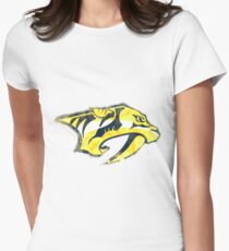 Preds Watercolor Women's Fitted T-Shirt