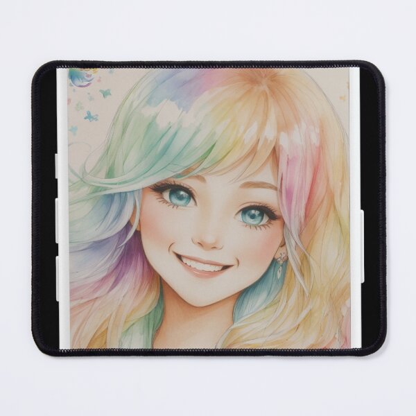 Item preview, Coloring Smiles Mermaid designed and sold by SirenasWorld.