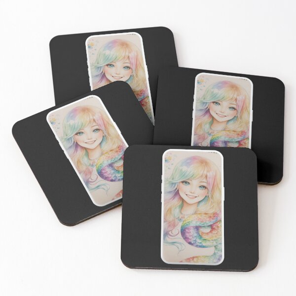 Item preview, Coloring Smiles Mermaid designed and sold by SirenasWorld.
