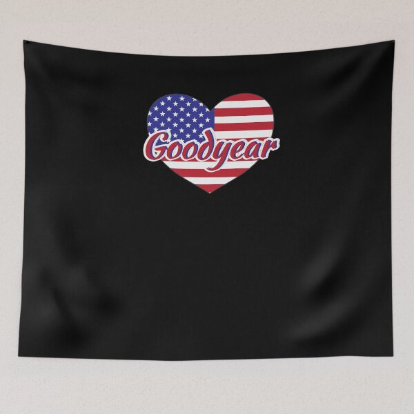 Item preview, Goodyear, Arizona USA love heart with US flag designed and sold by emonie-anson.