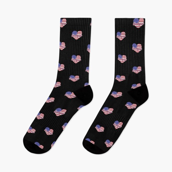 Item preview, Goodyear, Arizona USA love heart with US flag designed and sold by emonie-anson.