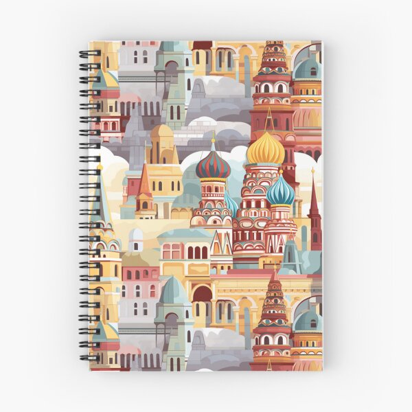 Item preview, Moscú ciudad Rusia acuarela de patrones sin fisuras designed and sold by PutsGroup.