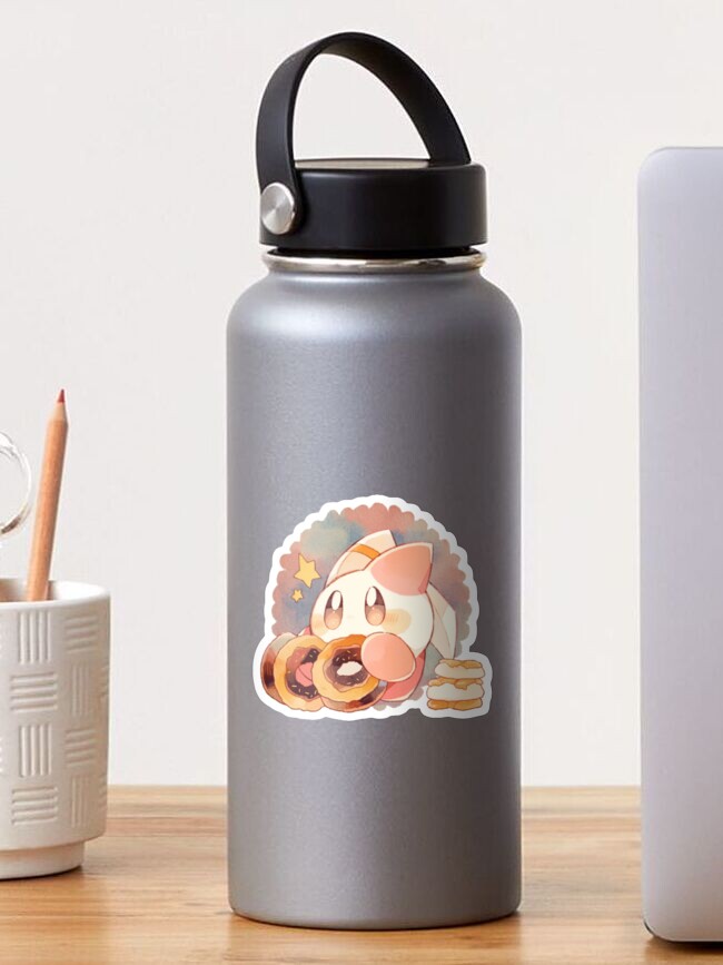 Nintendo Kirby Food Allover Print Milk Carton Water Bottle