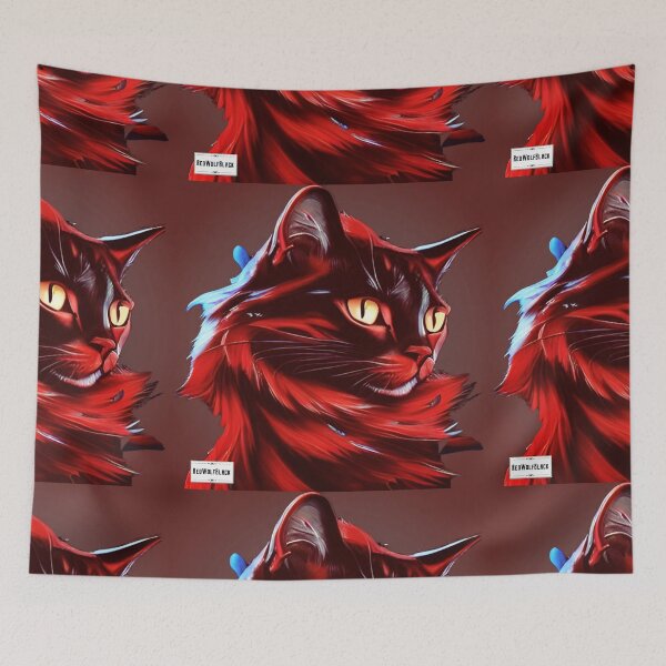 Item preview, Cute colorful cat cats 22 designed and sold by RedWolfDisigne.