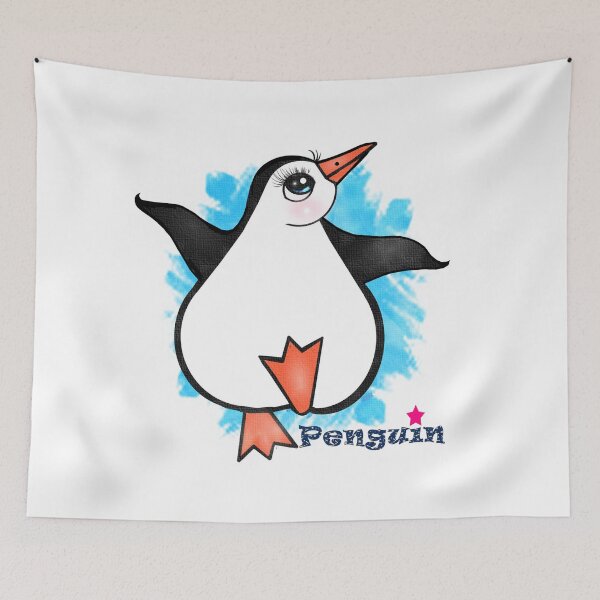 Item preview, Happy penguin designed and sold by Shirley cute art .