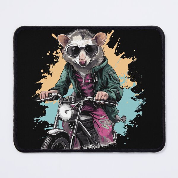 Item preview, Biking Possums Ride: Ruling the Cityscape | Opossum Lovers designed and sold by DarcoDesigns.
