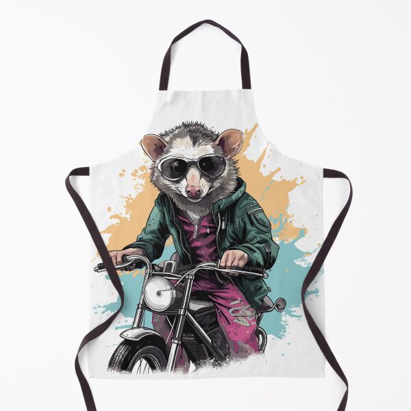 Item preview, Biking Possums Ride: Ruling the Cityscape | Opossum Lovers designed and sold by DarcoDesigns.