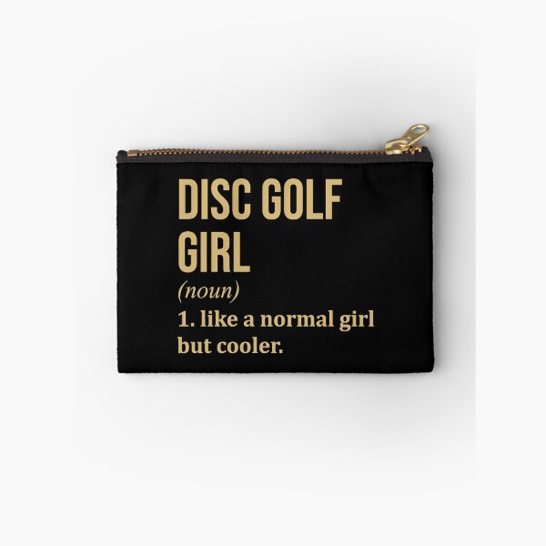 Item preview, Disc Golf Girl Definition in Gold designed and sold by XCIV.